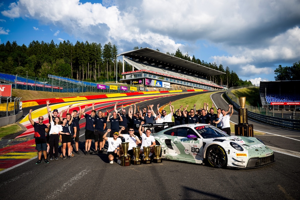 Dansk triumf i Belgien: Bastian Buus vinder 24-timersløbet på Spa.
(Foto: Lionspeed GP)